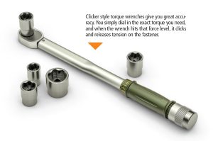 Bolt torque guideline for grooved coupling for fire sprinkler piping插图1 Torque wrench used to verify grooved coupling bolt torque for fire sprinkler piping