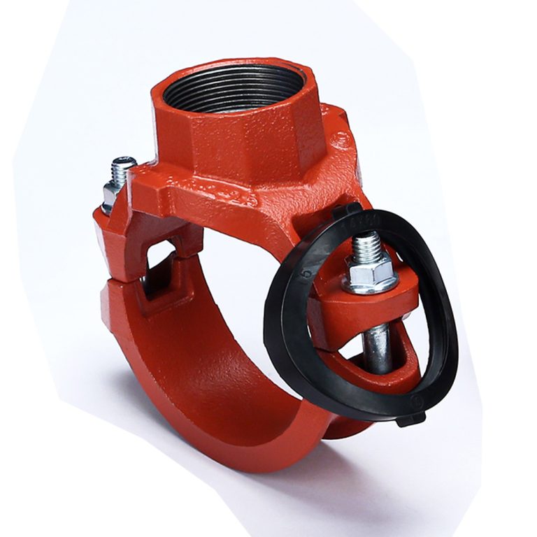 VICAST grooved pipe fitting Mechanical tee threaded